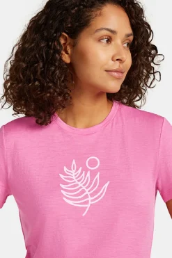 icebreaker 150 Tech Lite T-shirt Fresh Fern Dames