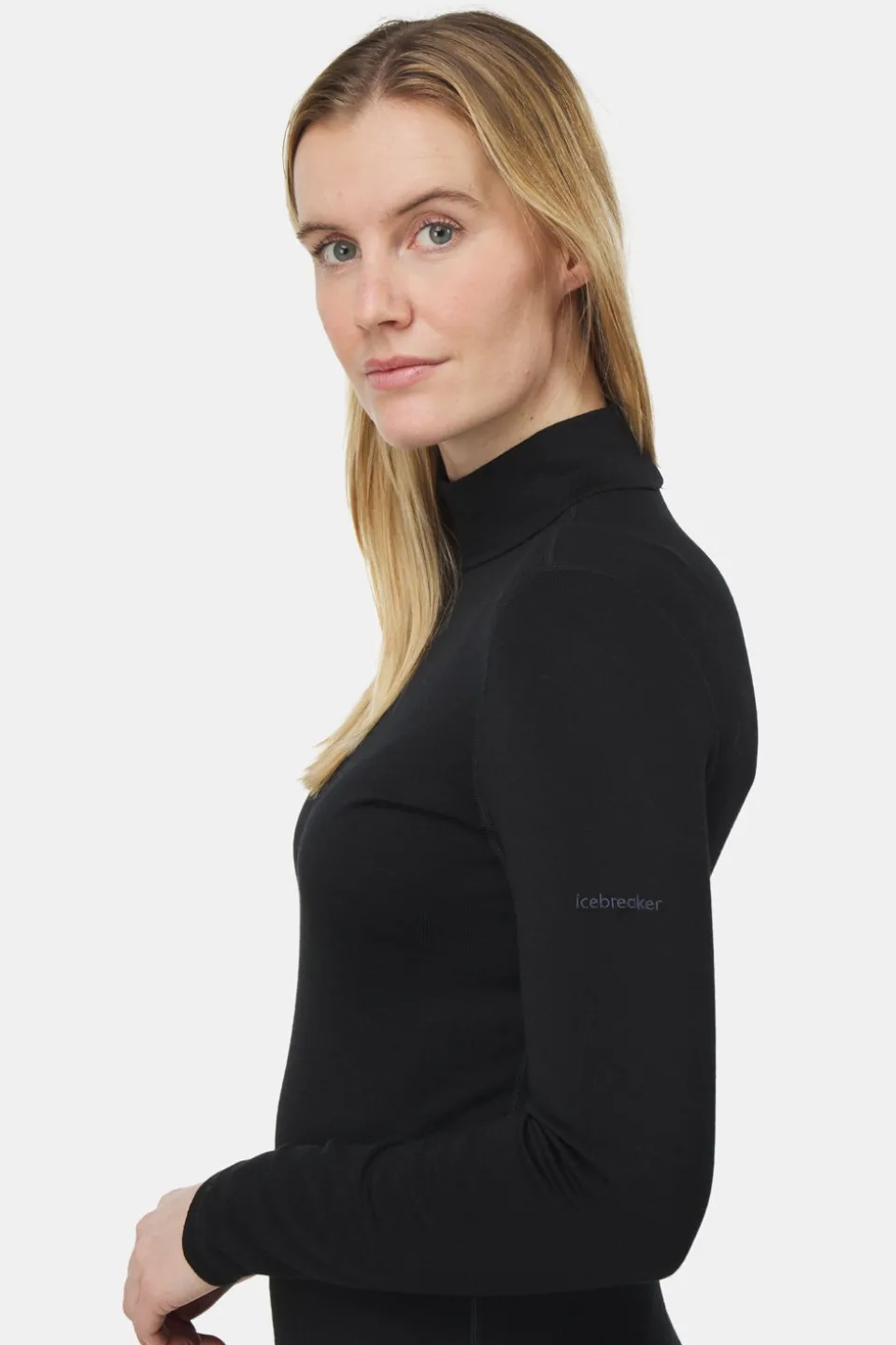 icebreaker 260 Tech LS Turtleneck Dames
