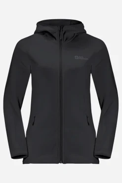 Jack Wolfskin Baiselberg Hooded Fz W Fleecevest Dames