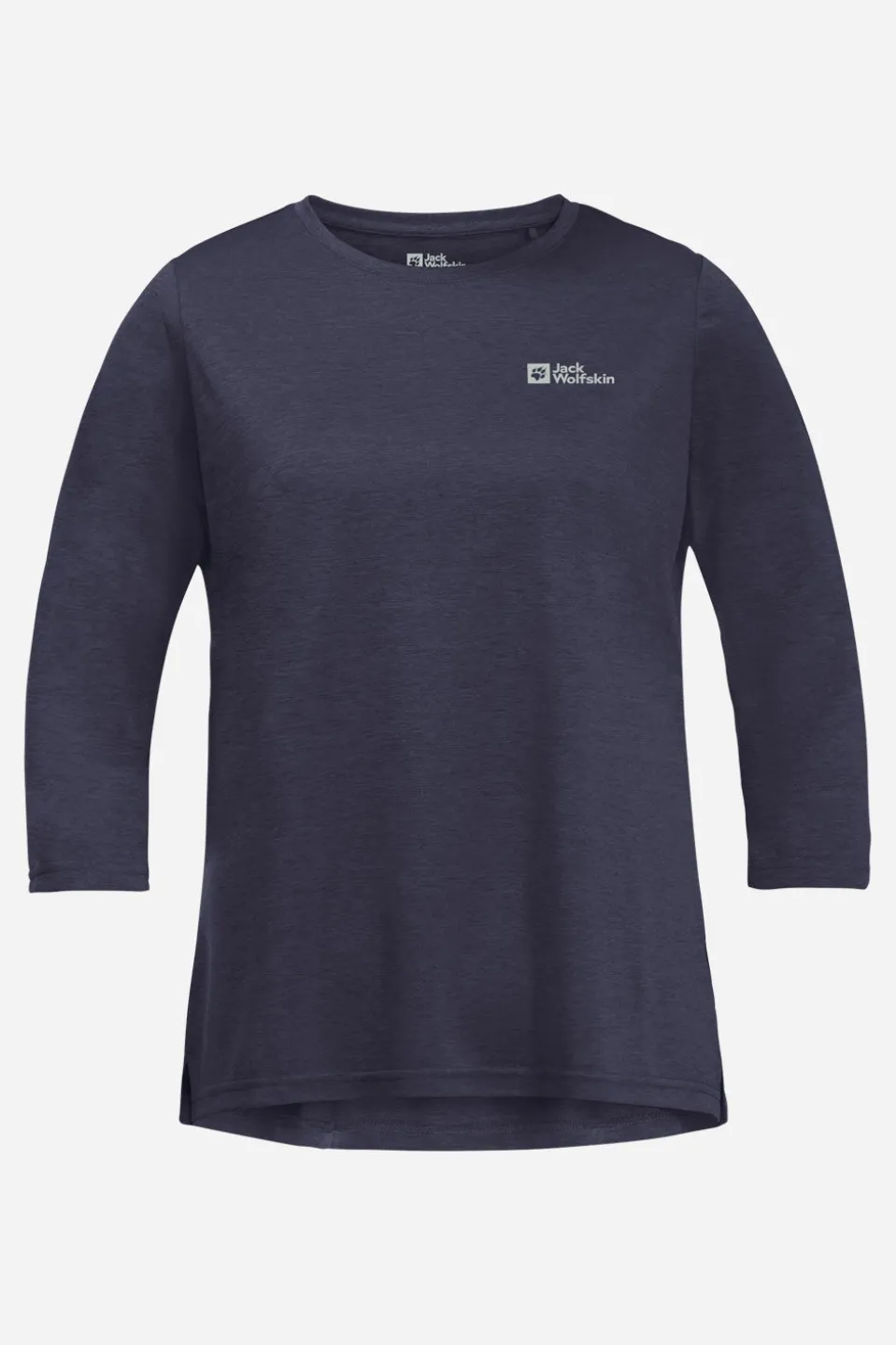 Jack Wolfskin Crosstrail 3/4 Sleeve Tee Shirt Dames