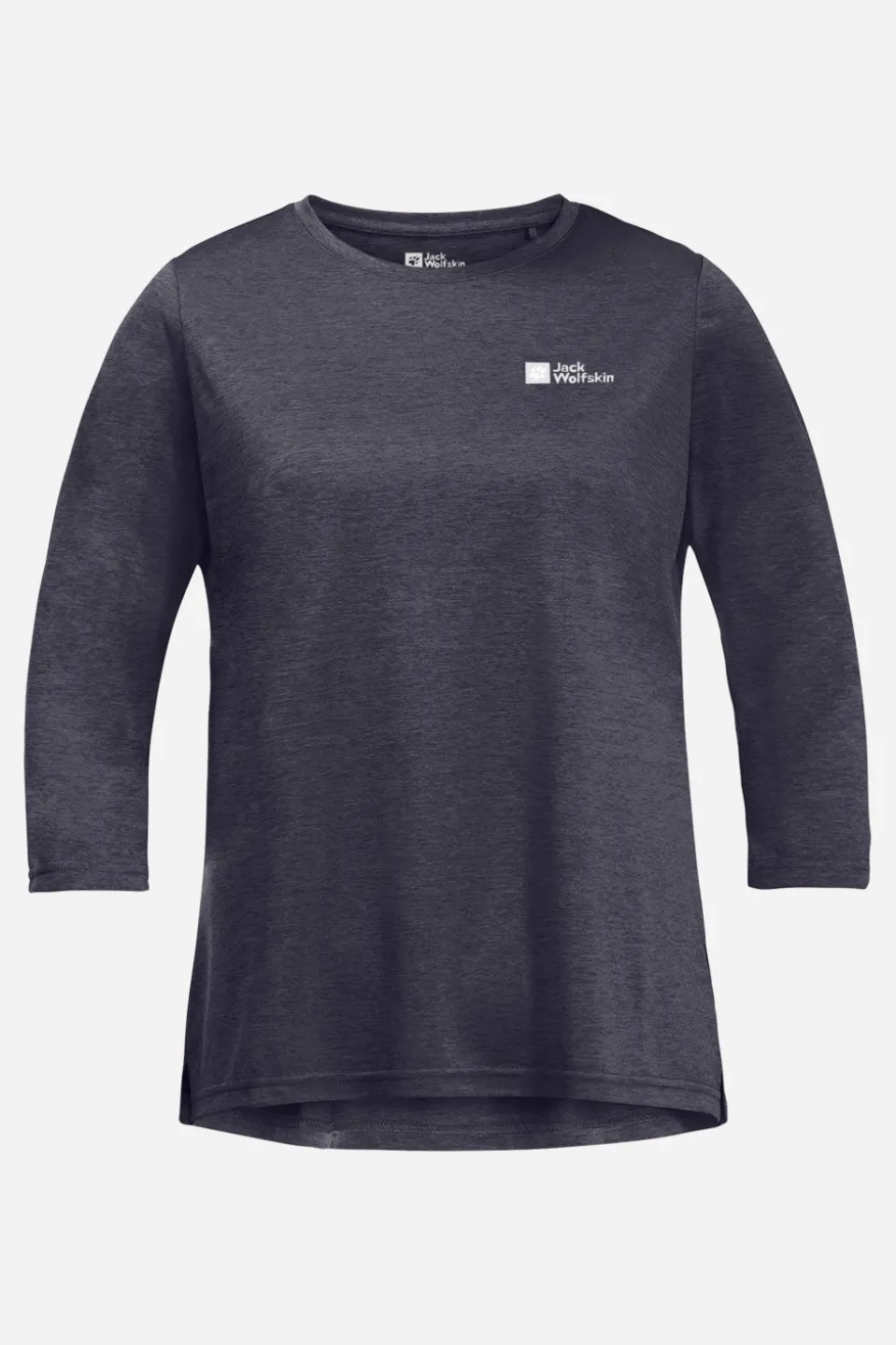 Jack Wolfskin Crosstrail 3/4 Sleeve Tee Shirt Dames
