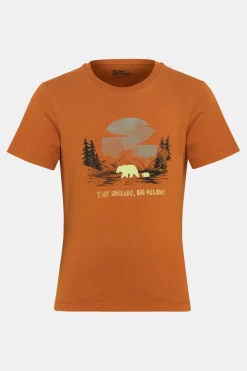 Jack Wolfskin Graphic Cotton T Kids T-Shirt Junior