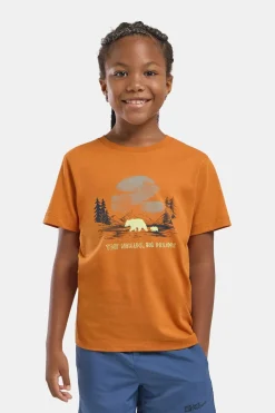 Jack Wolfskin Graphic Cotton T Kids T-Shirt Junior