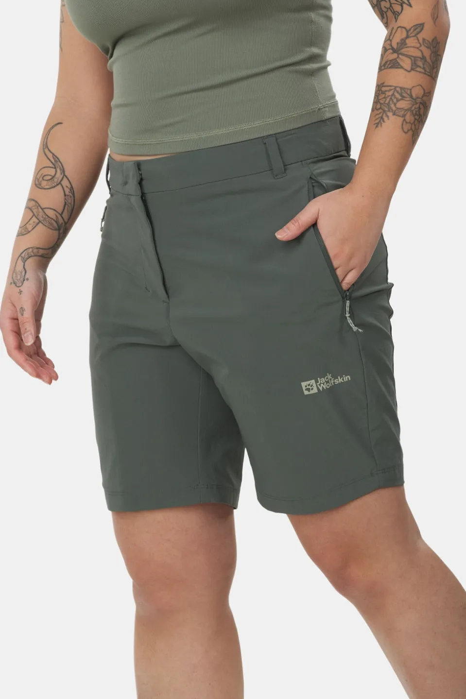 Jack Wolfskin Hikeout Shorts Korte Broek Dames