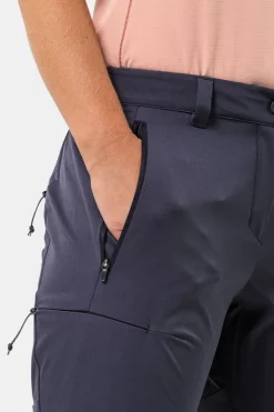 Jack Wolfskin Hiking Alpine Softshell Broek Dames