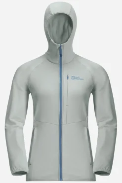 Jack Wolfskin Kolbenberg Hooded FZ Fleecevest Dames