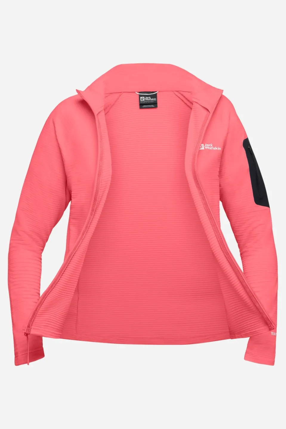 Jack Wolfskin Prelight FZ Fleecevest Dames