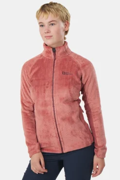 Jack Wolfskin Rotwand FZ Fleecevest Dames