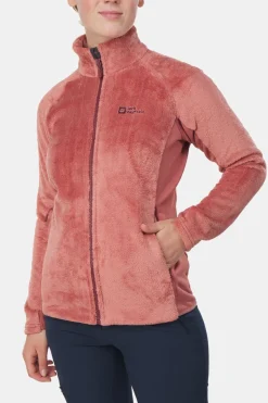Jack Wolfskin Rotwand FZ Fleecevest Dames