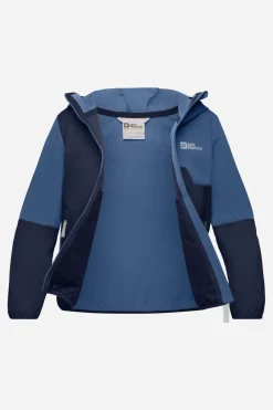 Jack Wolfskin Turbulence Hooded Softshell Jas Junior