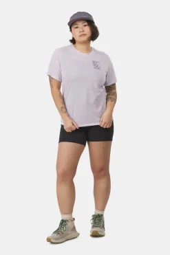 Jack Wolfskin Vonnan Graphic T-Shirt Dames