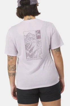 Jack Wolfskin Vonnan Graphic T-Shirt Dames