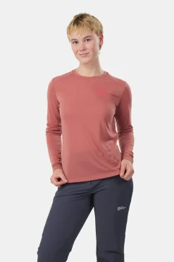 Jack Wolfskin Vonnan LS T Shirt Dames