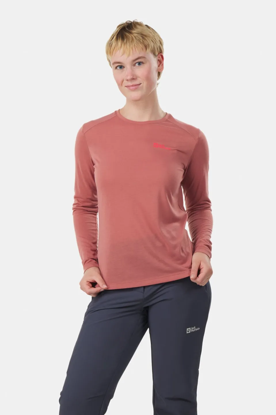 Jack Wolfskin Vonnan LS T Shirt Dames