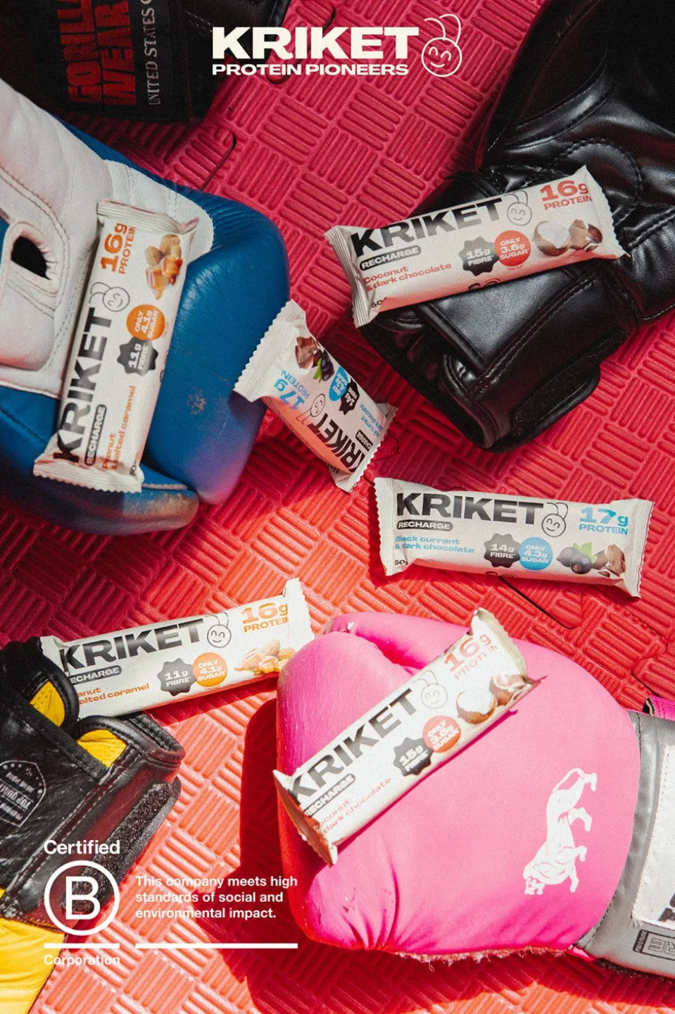Kriket High Protein Bar Peanut & Salted Caramel