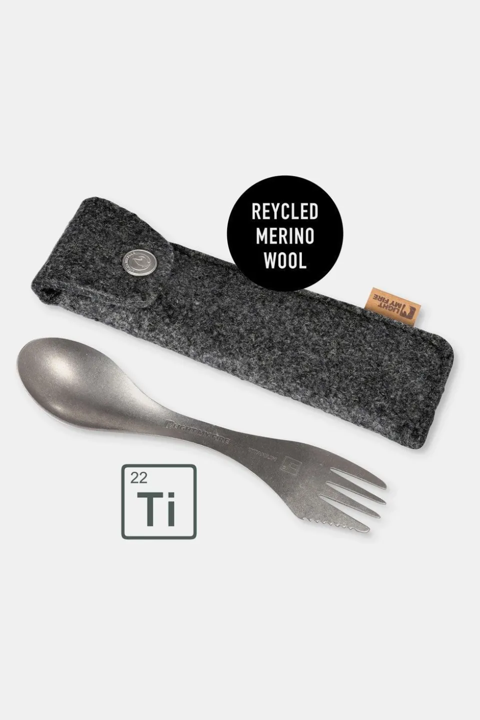 Light My Fire Eco Spork Kit Titanium