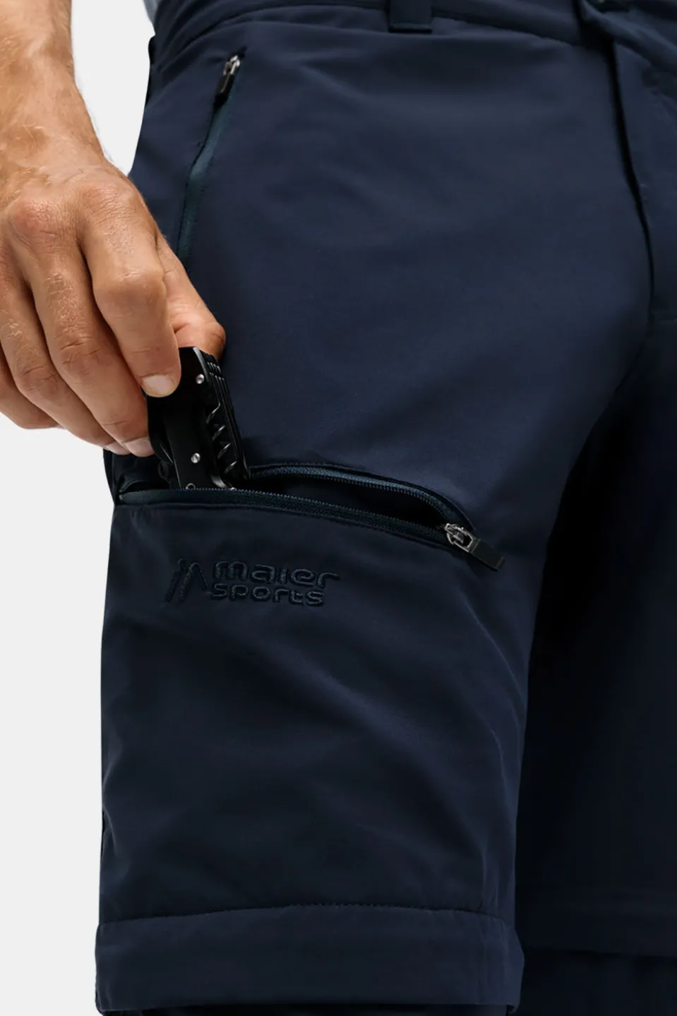 Maier Sports Tajo Zip Loop Afritsbroek