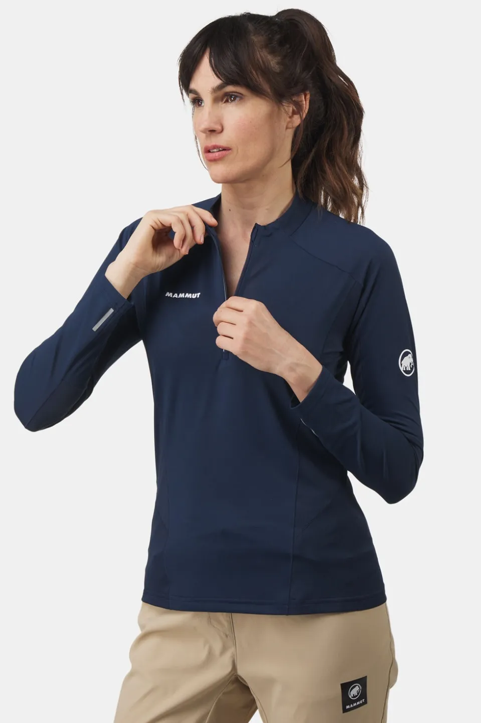 Mammut Aenergy FL Half Zip Longsleeve Shirt Dames