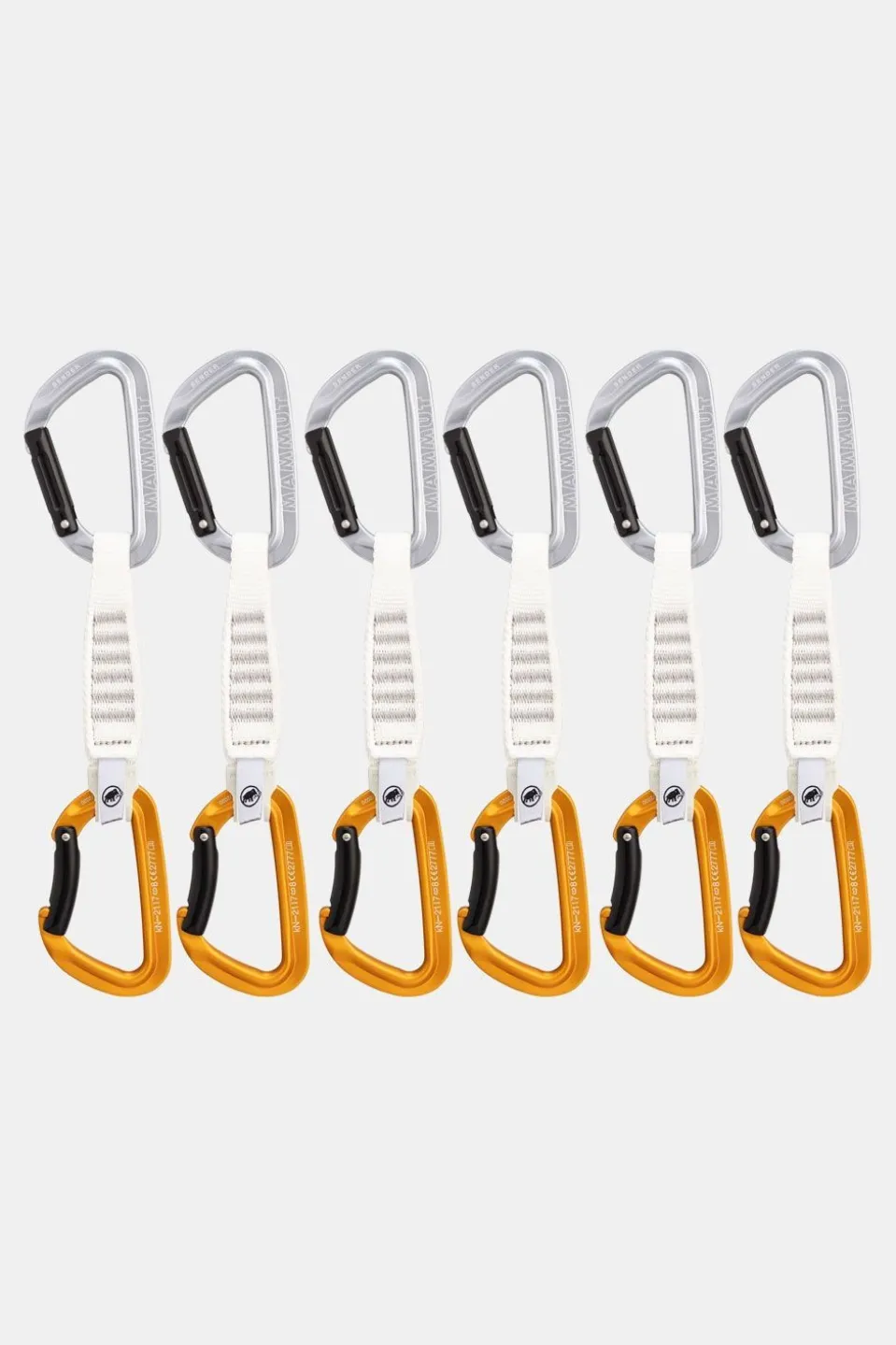 Mammut Sender Keylock 12 cm 6-Pack Quickdraws