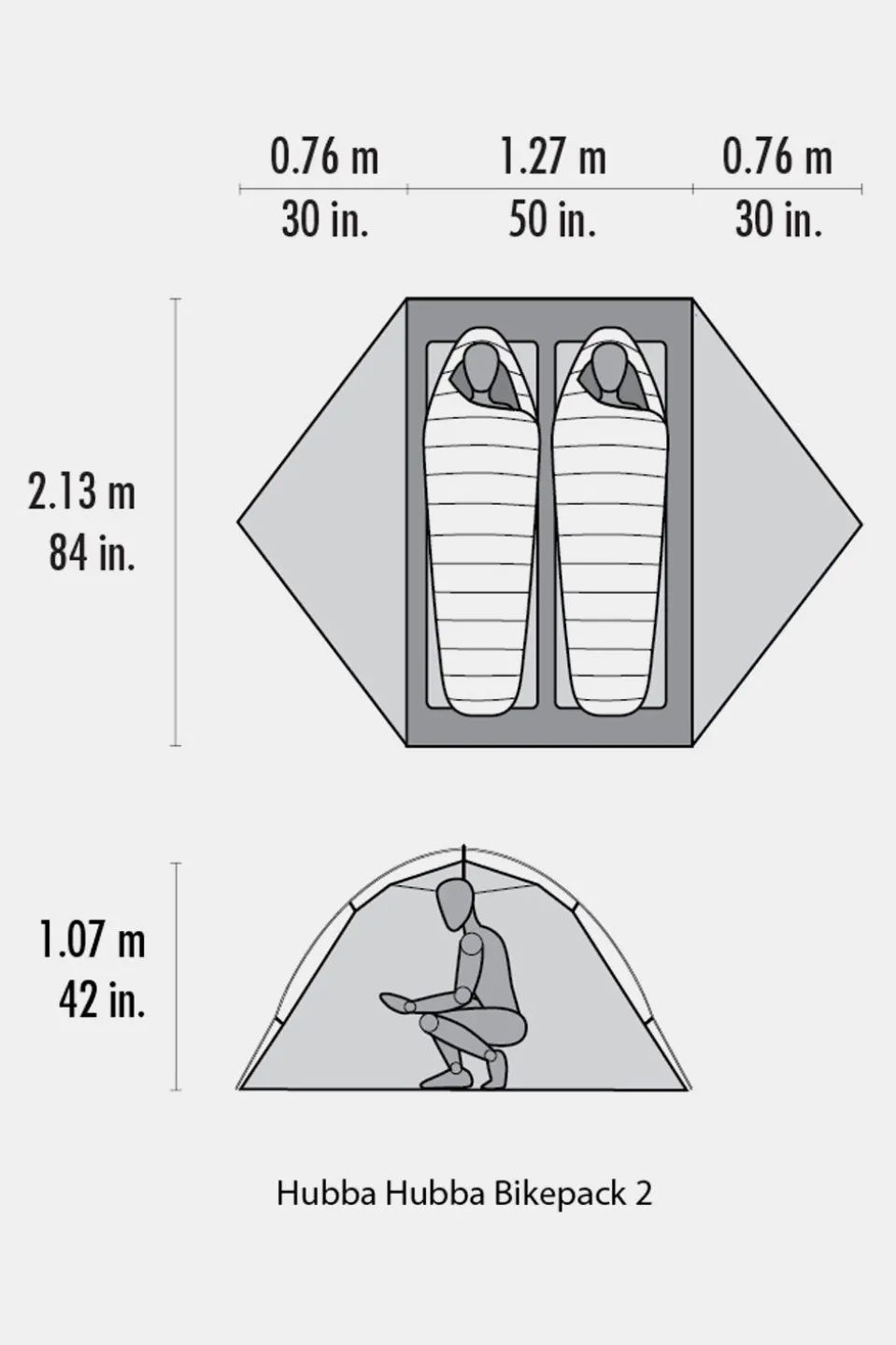 MSR Hubba Hubba Bikepack 2 Tent