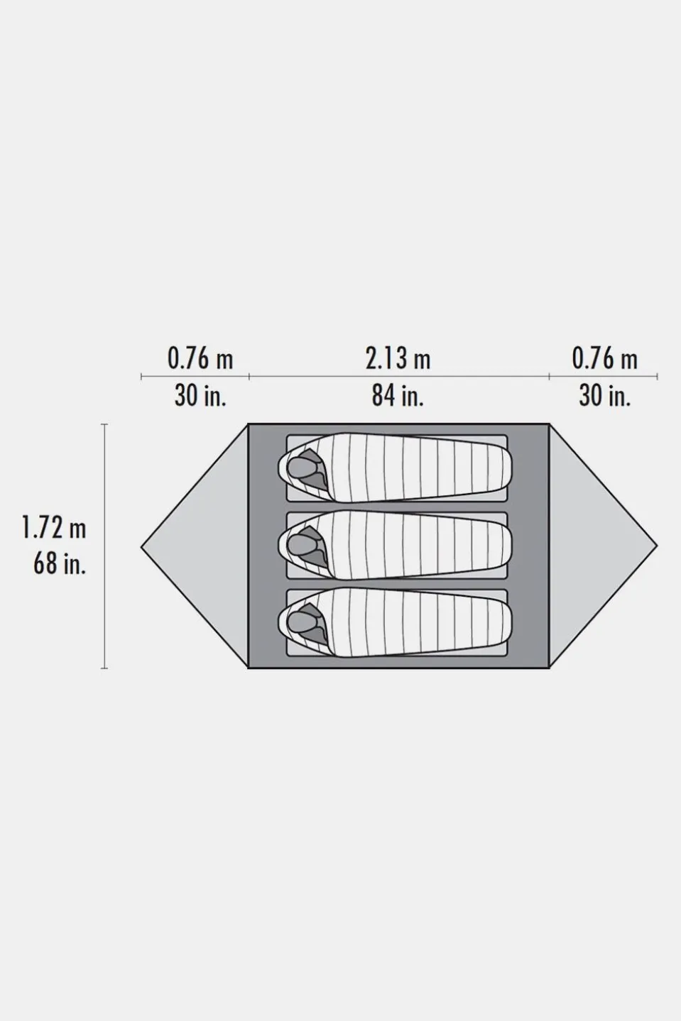 MSR Mutha Hubba NX 3-Persoons Tent