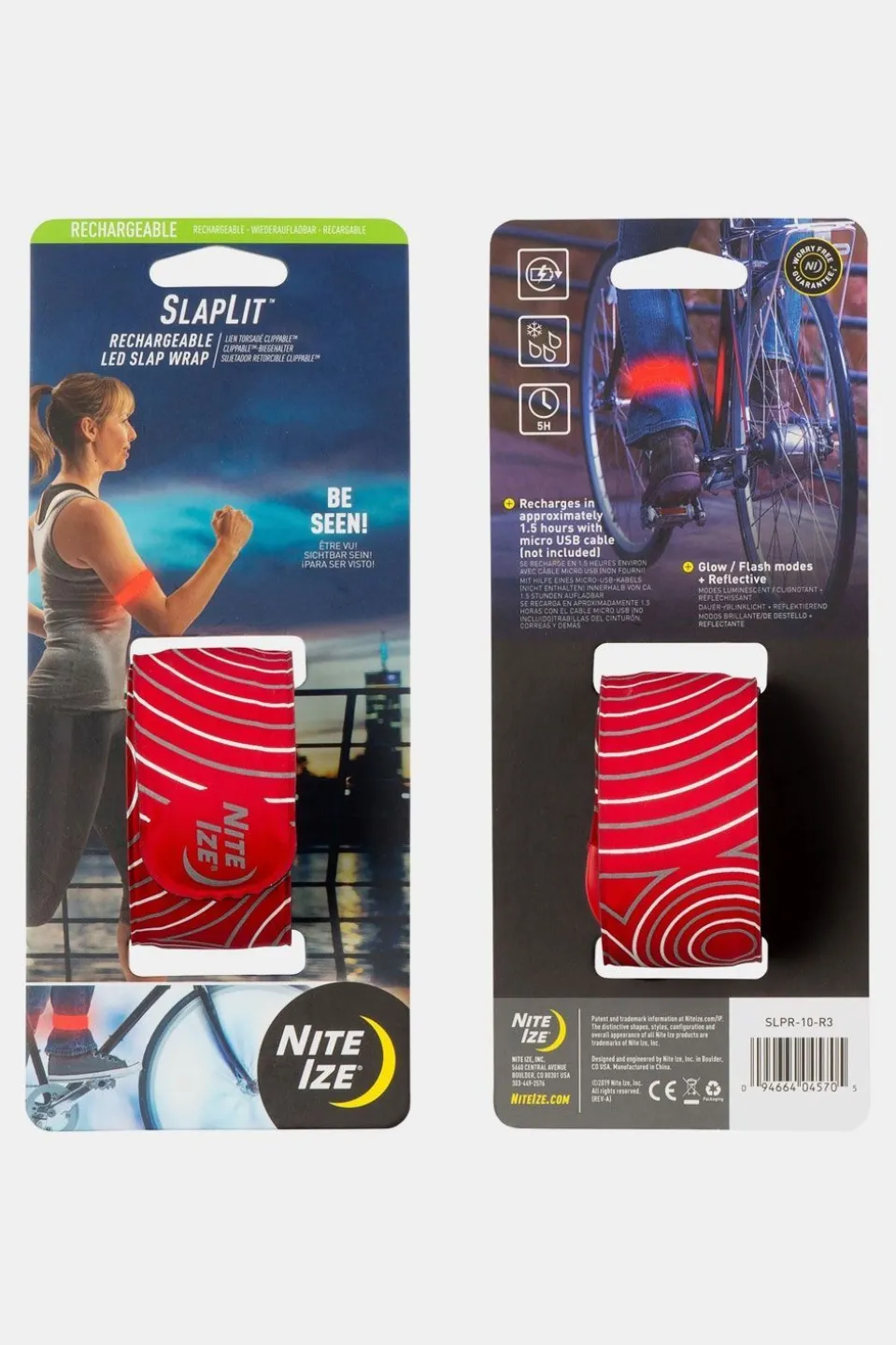 Nite Ize Slaplit Rechargeable Armband met LED Verlichting