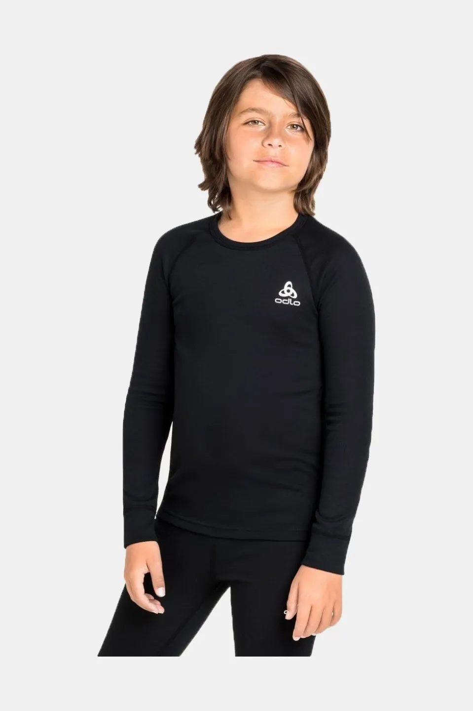 Odlo Bl Top Crew Neck L/S Active Warm Eco Kids