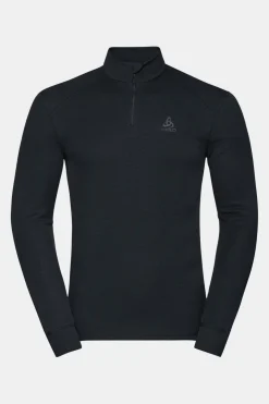 Odlo Bl Top Turtle Neck L/S Half Zip Active Warm Eco
