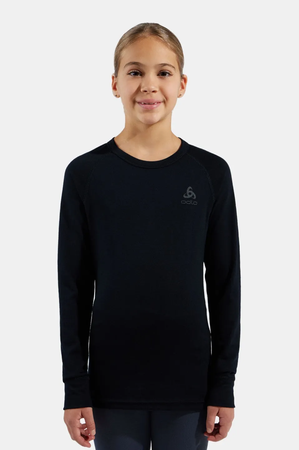 Odlo Merino 200 Kids Bl Top Crew Neck L/S Ondershirt