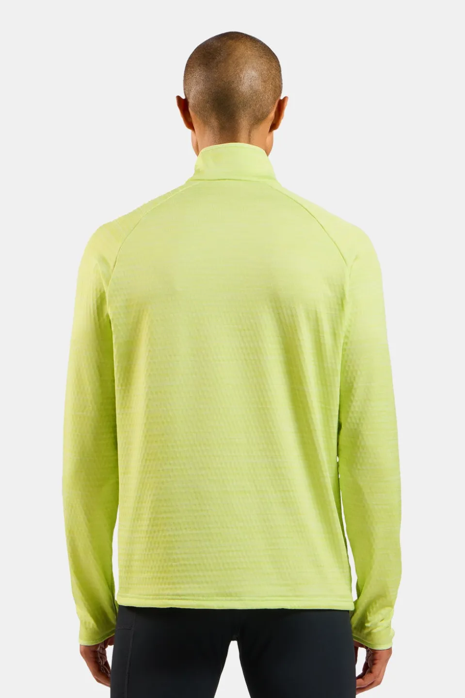 Odlo Midlayer 1/2 Zip Run Easy Warm