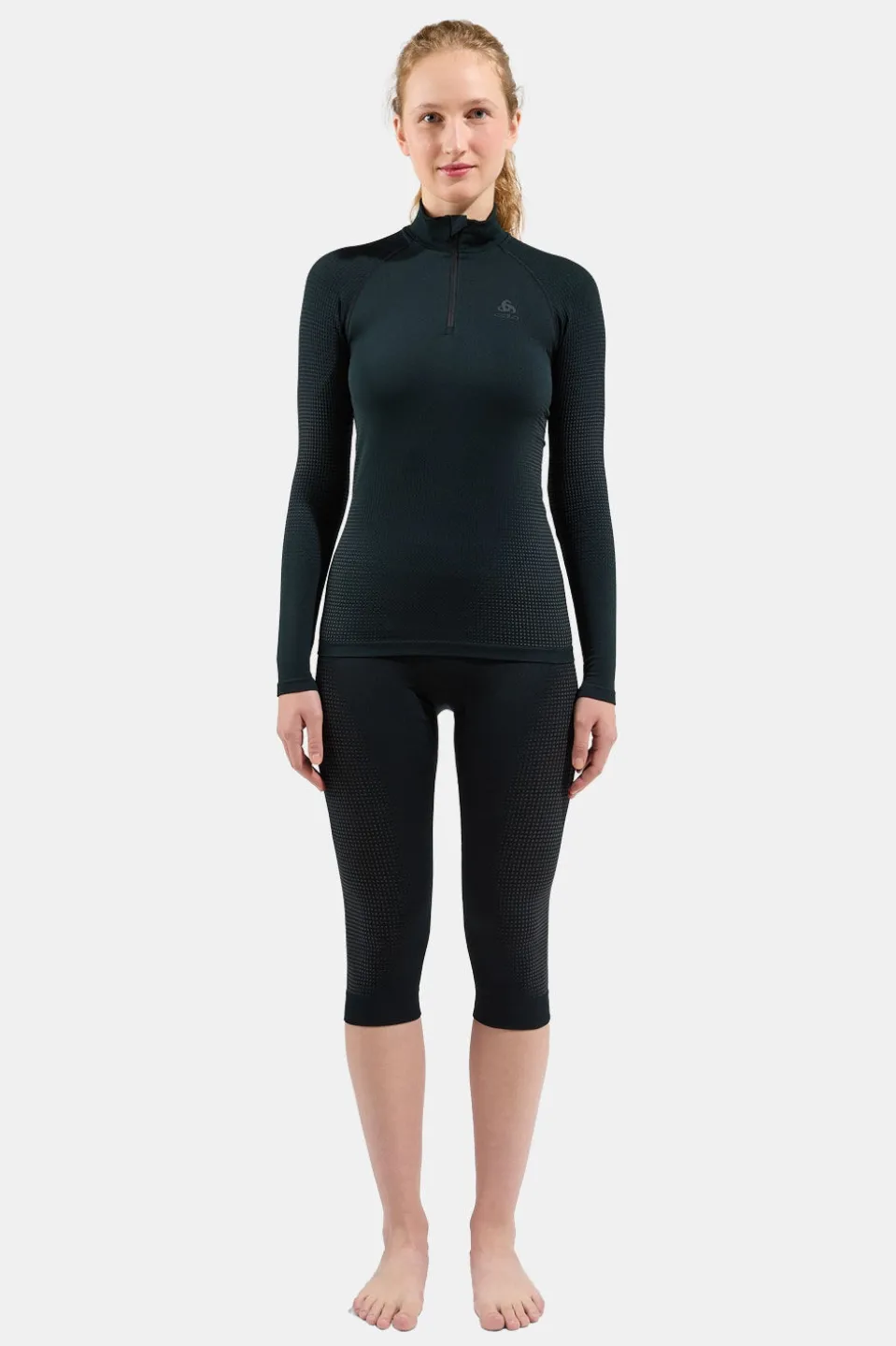 Odlo Performance Warm Eco Basislaagbroek 3/4 Dames