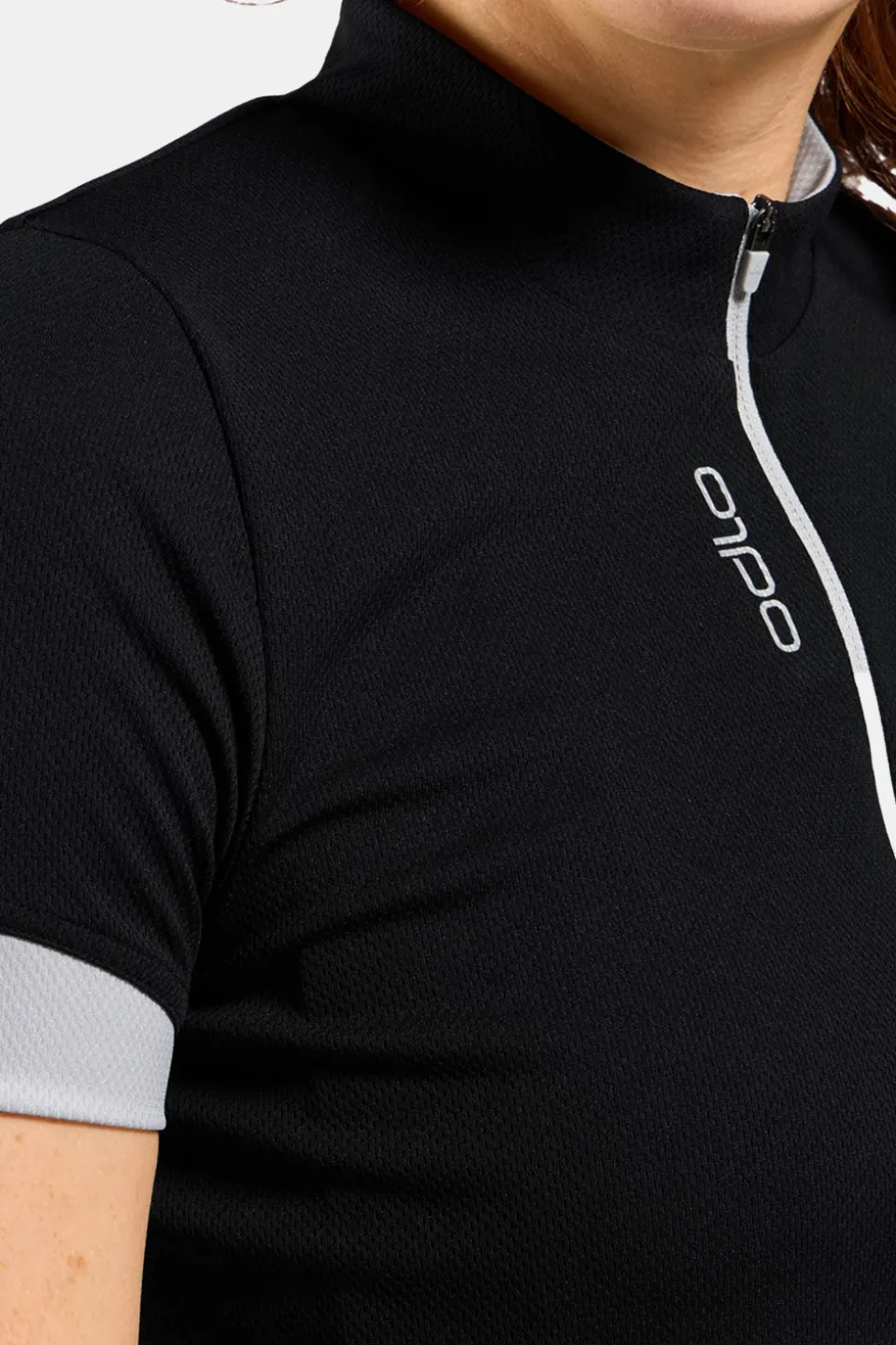 Odlo Stand-Up Collar S/S 1/2 Fietsshirt