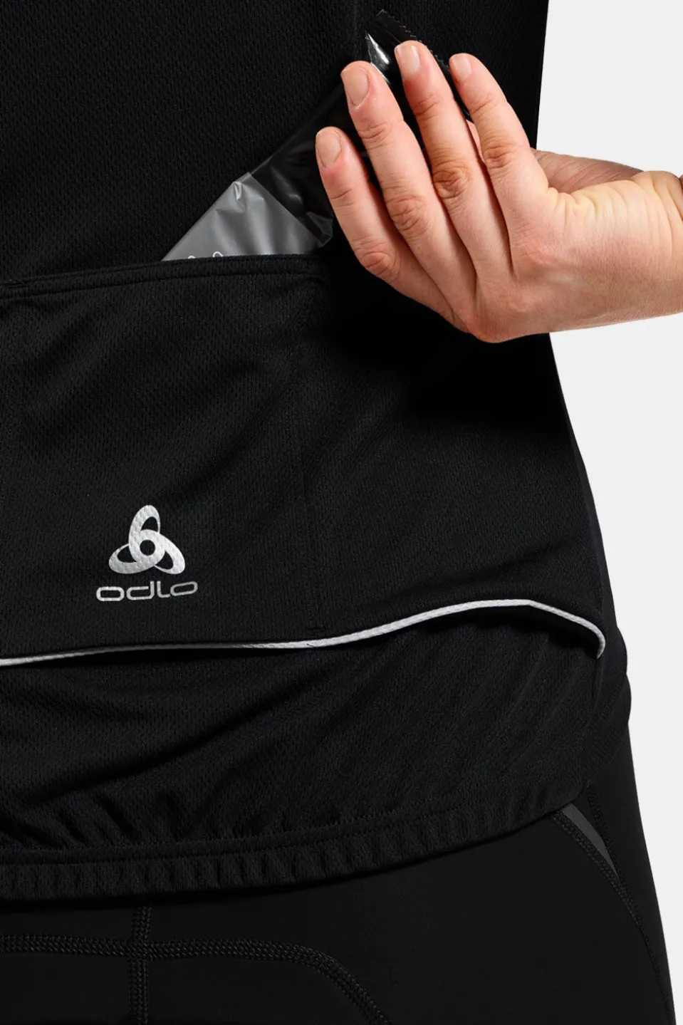 Odlo Stand-Up Collar S/S 1/2 Fietsshirt