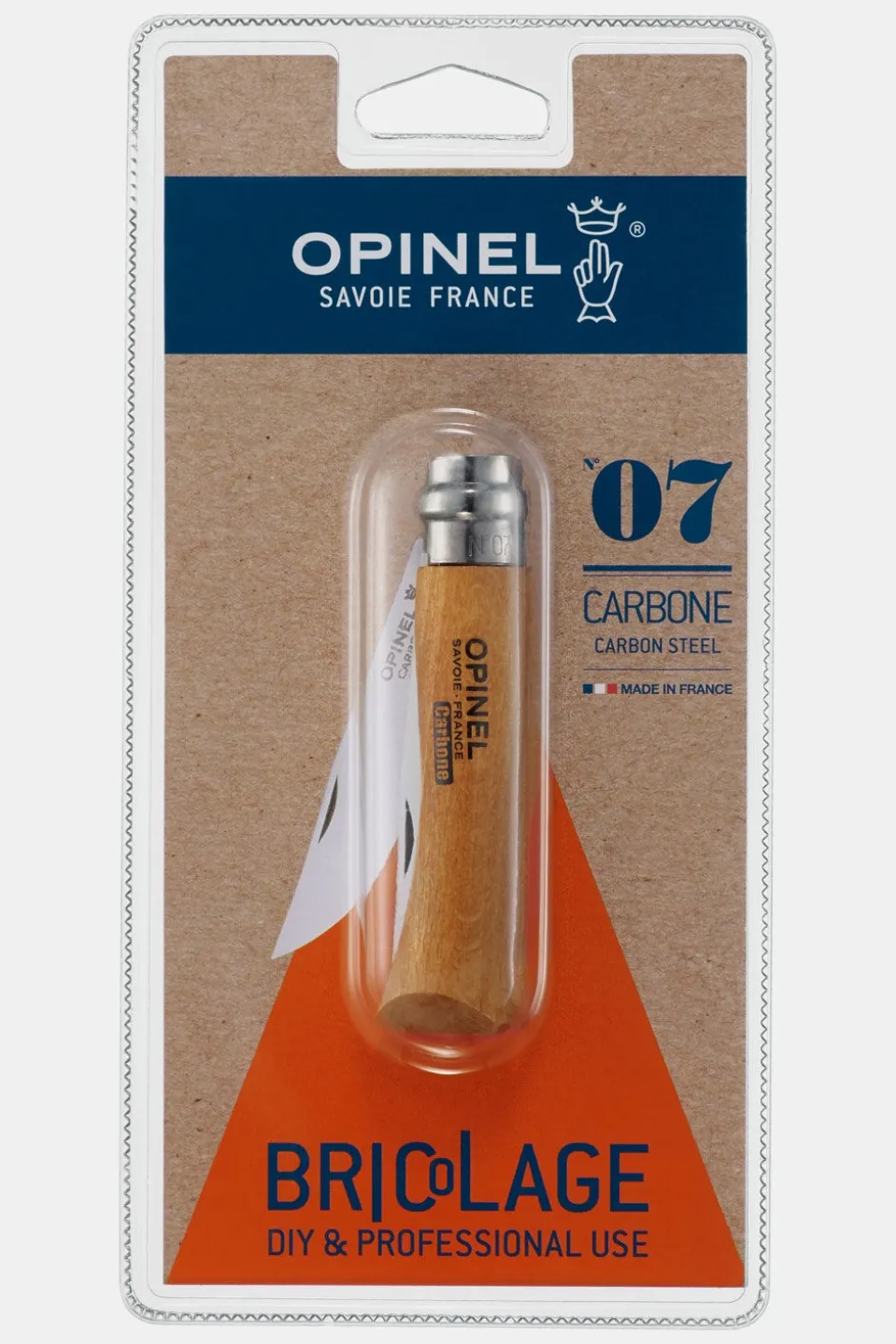 Opinel Nr. 7 Carbon Zakmes