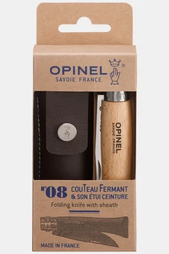 Opinel Nr. 08 RVS Zakmes + Etui