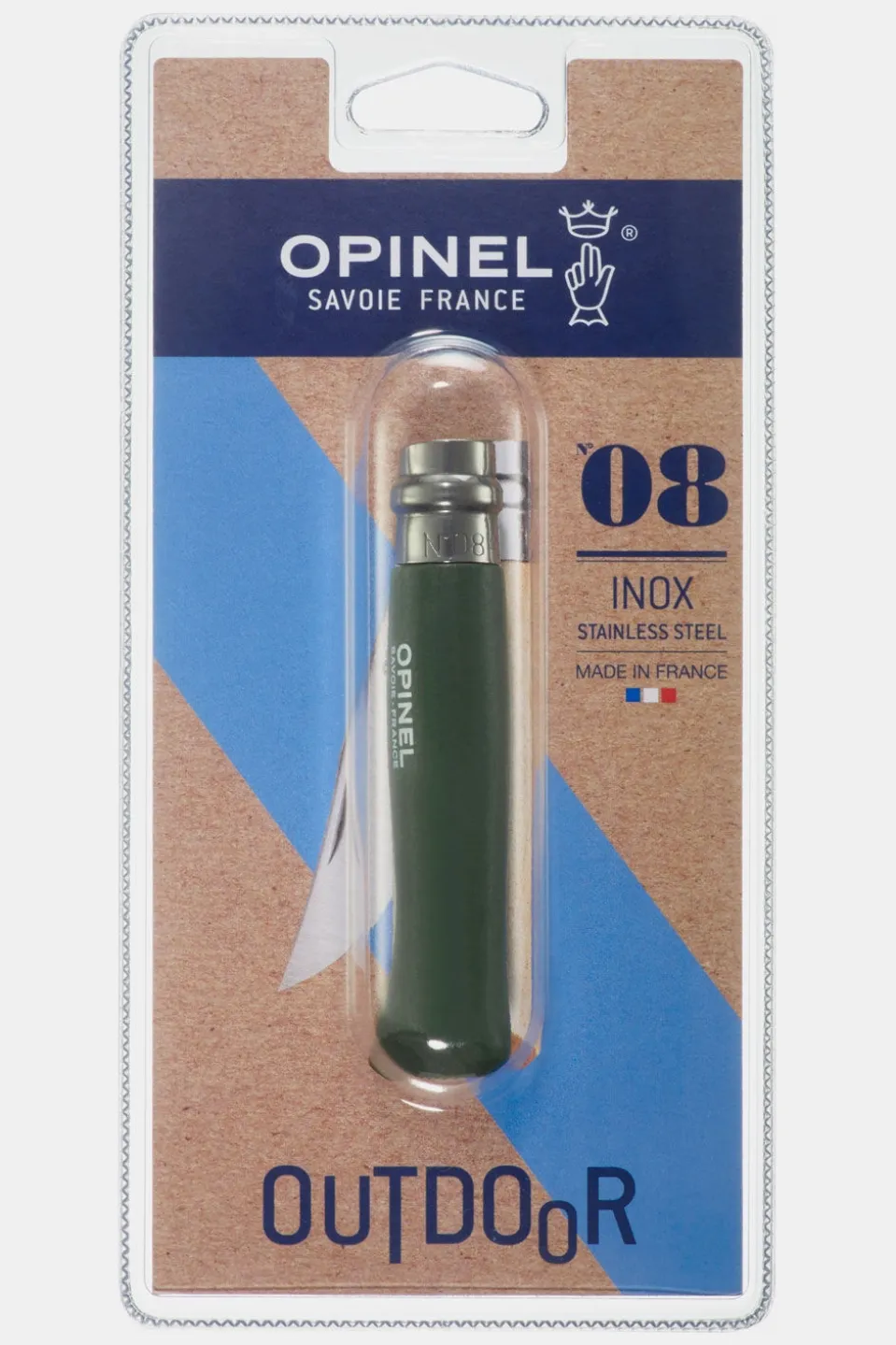 Opinel Zakmes N°08 Khaki, Opinel Colorama Mes
