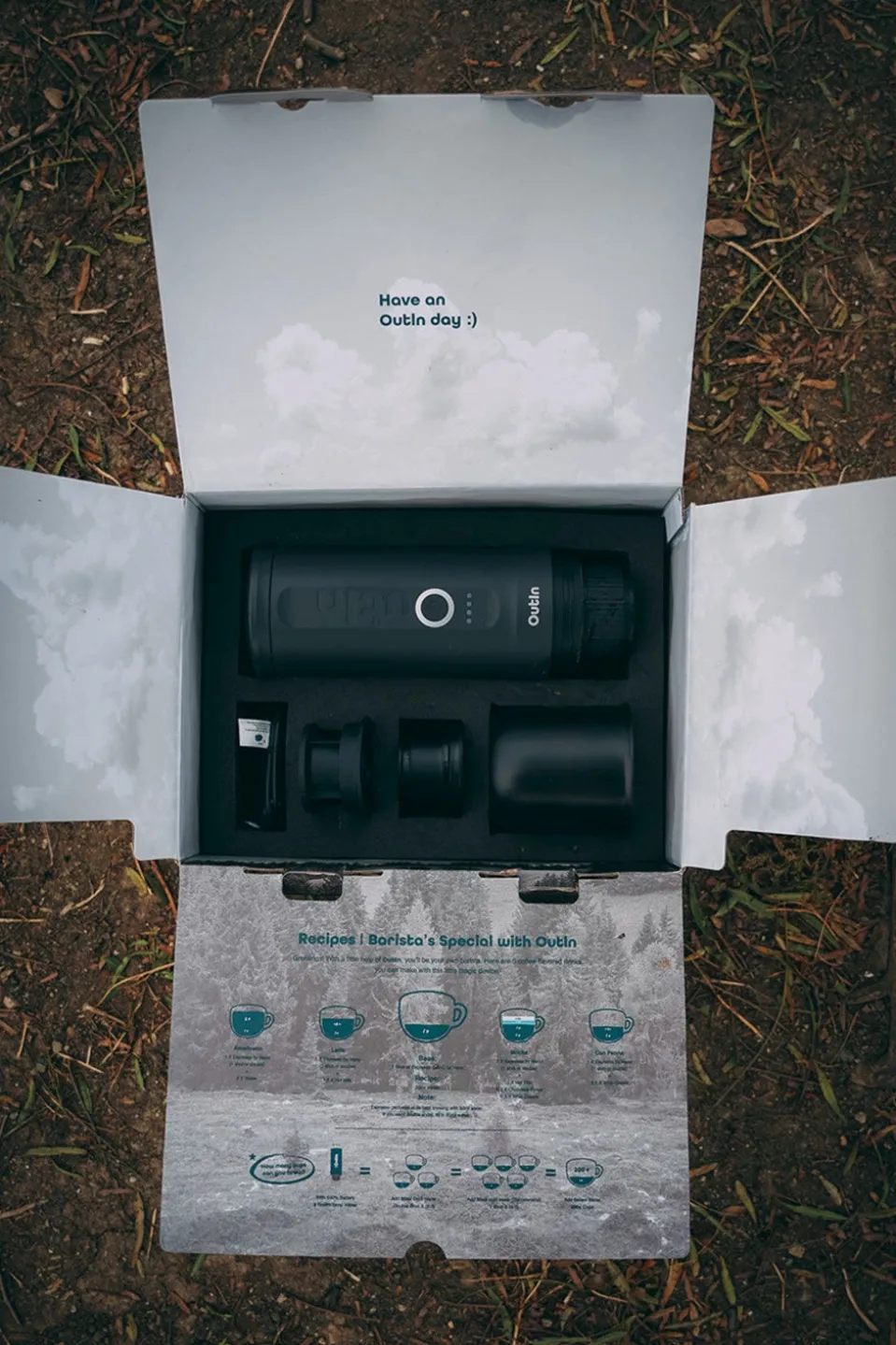 OutIn Nano Portable Electric Espresso Machine
