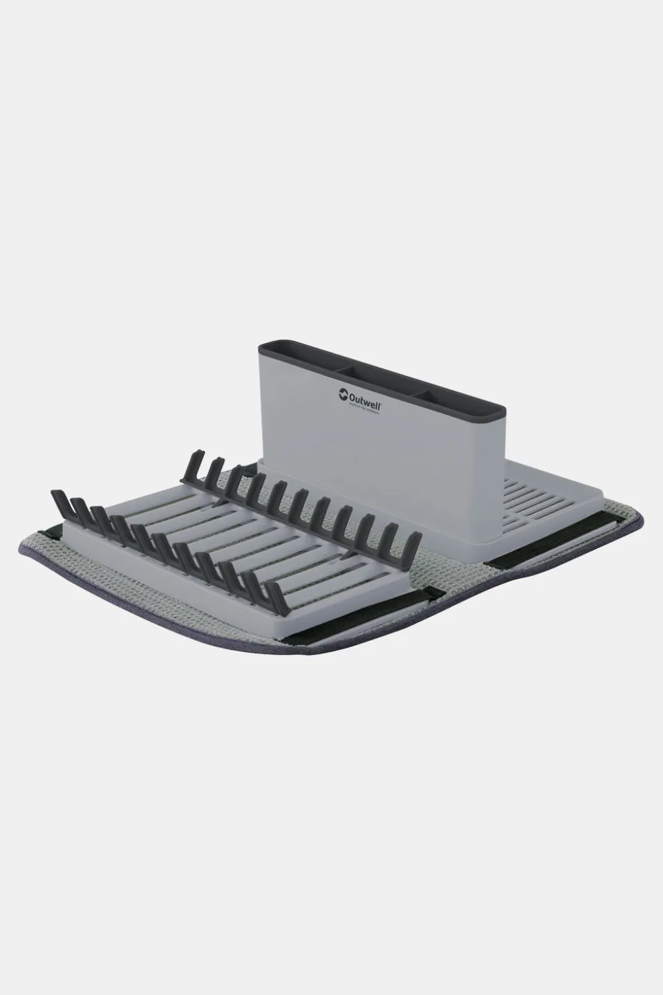 Outwell Dunton Foldable Dish Rack W/Sponge Drain Keukengerei