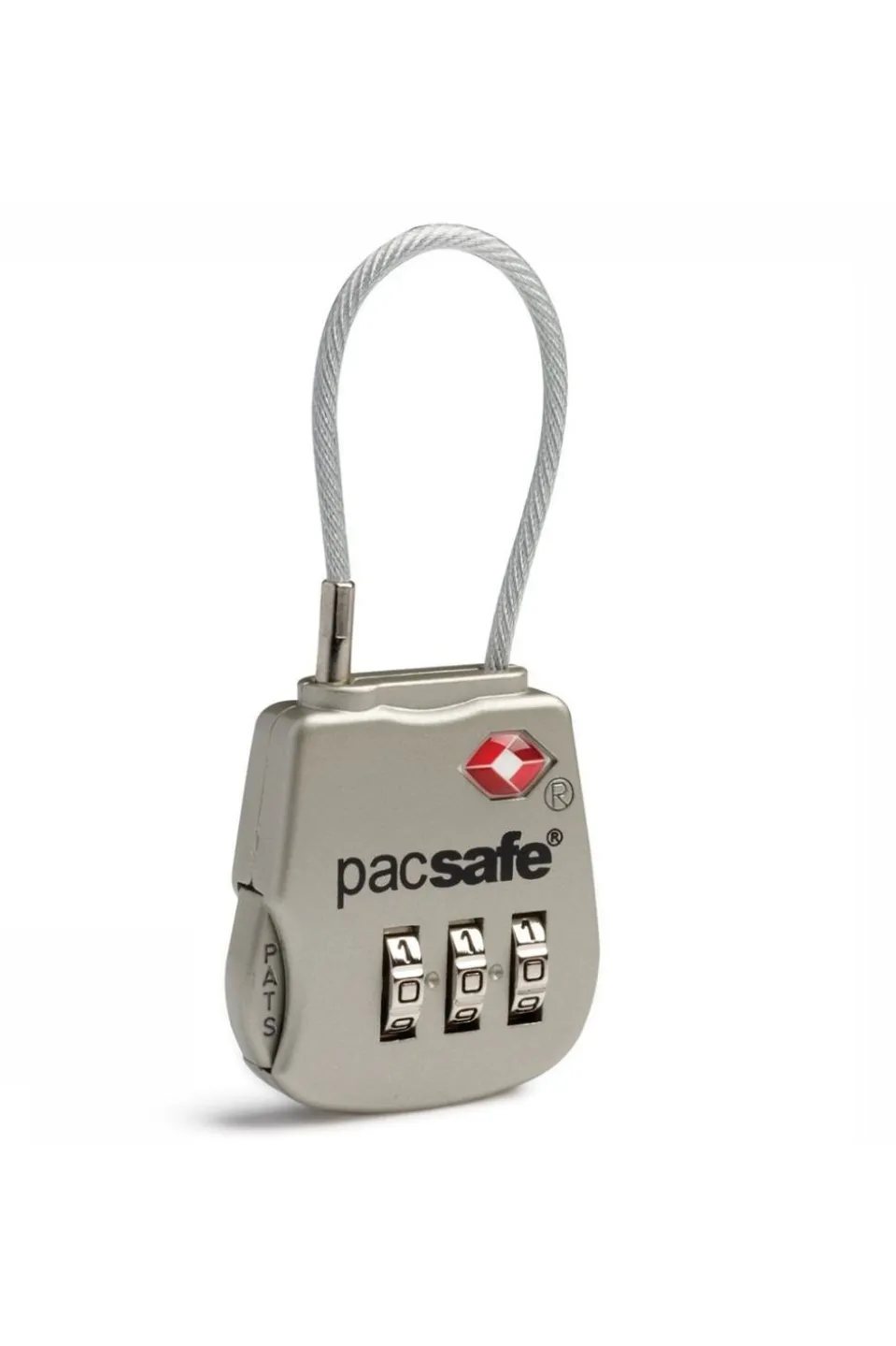 Pacsafe Prosafe 800 TSA 3-Dial Cable Lock Kabelslotje