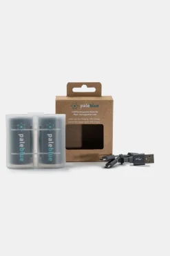 PALE BLUE 2 D Batteries met Kabel en QSG Batterij