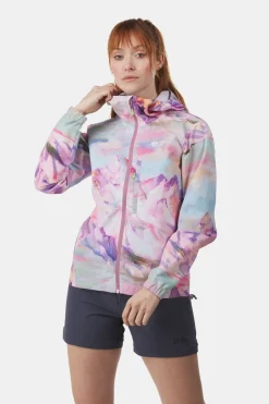 Picture Scale Printed windstopper Dames
