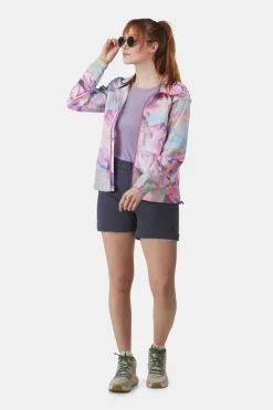 Picture Scale Printed windstopper Dames