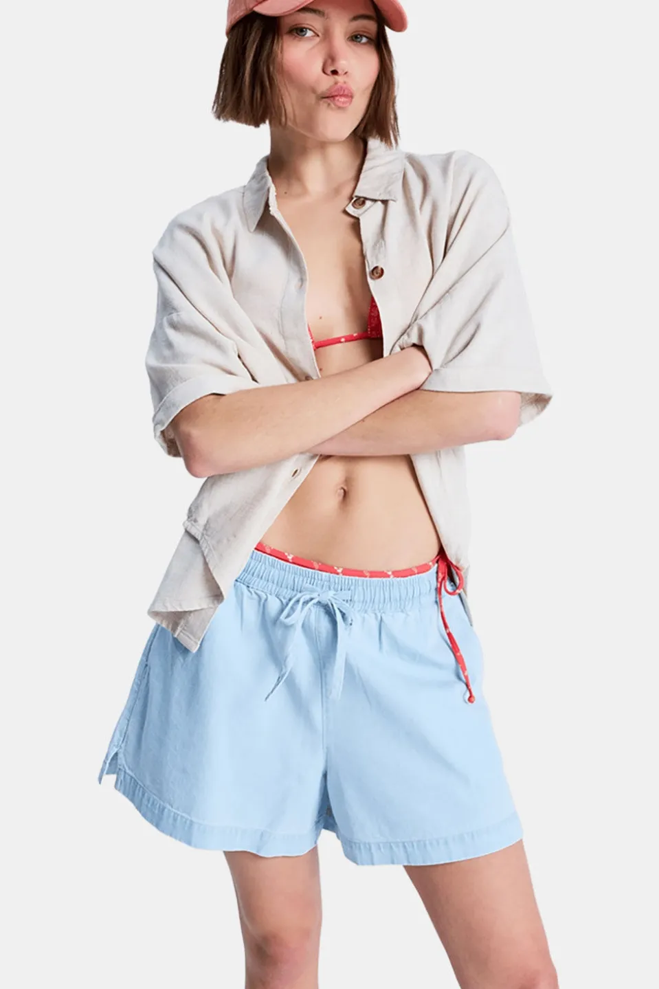 Roxy Women'S Lekeitio Break Mid Deni M Short Korte Broek Dames