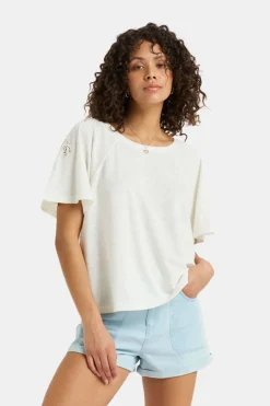 Roxy Women'S Time For Palm Tree T-Shirt Dames
