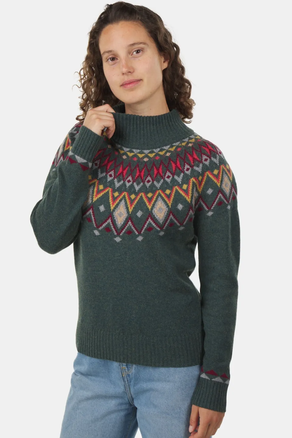 Sherpa Indu Eco Mock Neck Trui