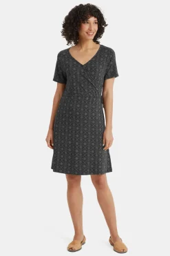 Sherpa Neha Faux Wrap Jurk Dames