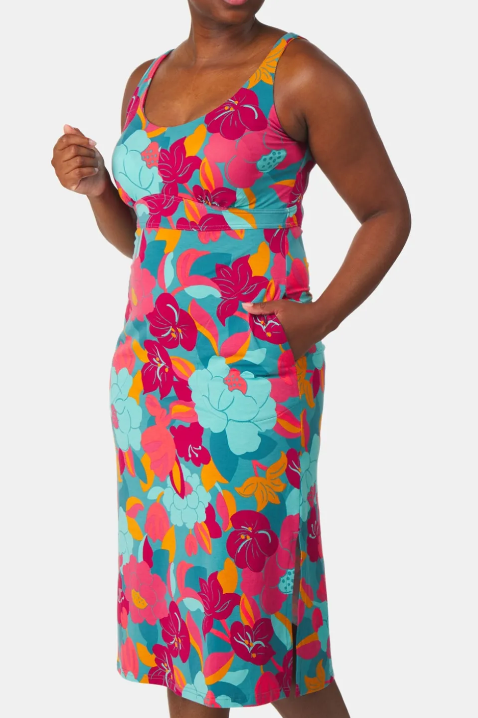 Sherpa Neha Midi Dress Jurk Dames
