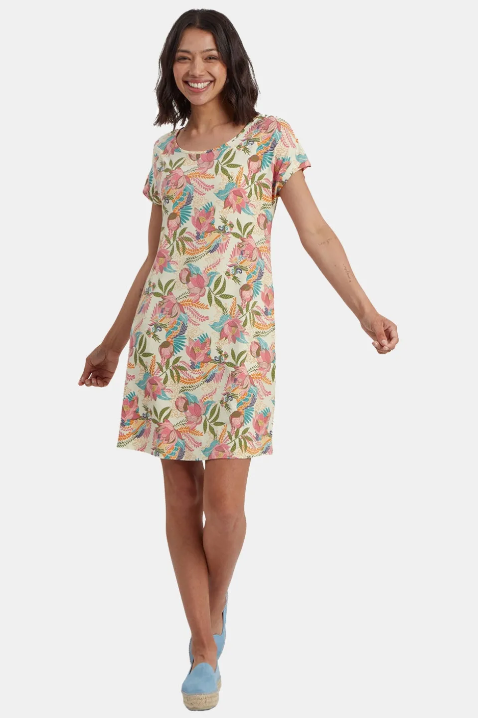 Sherpa Padma Tie Back Jurk Dames