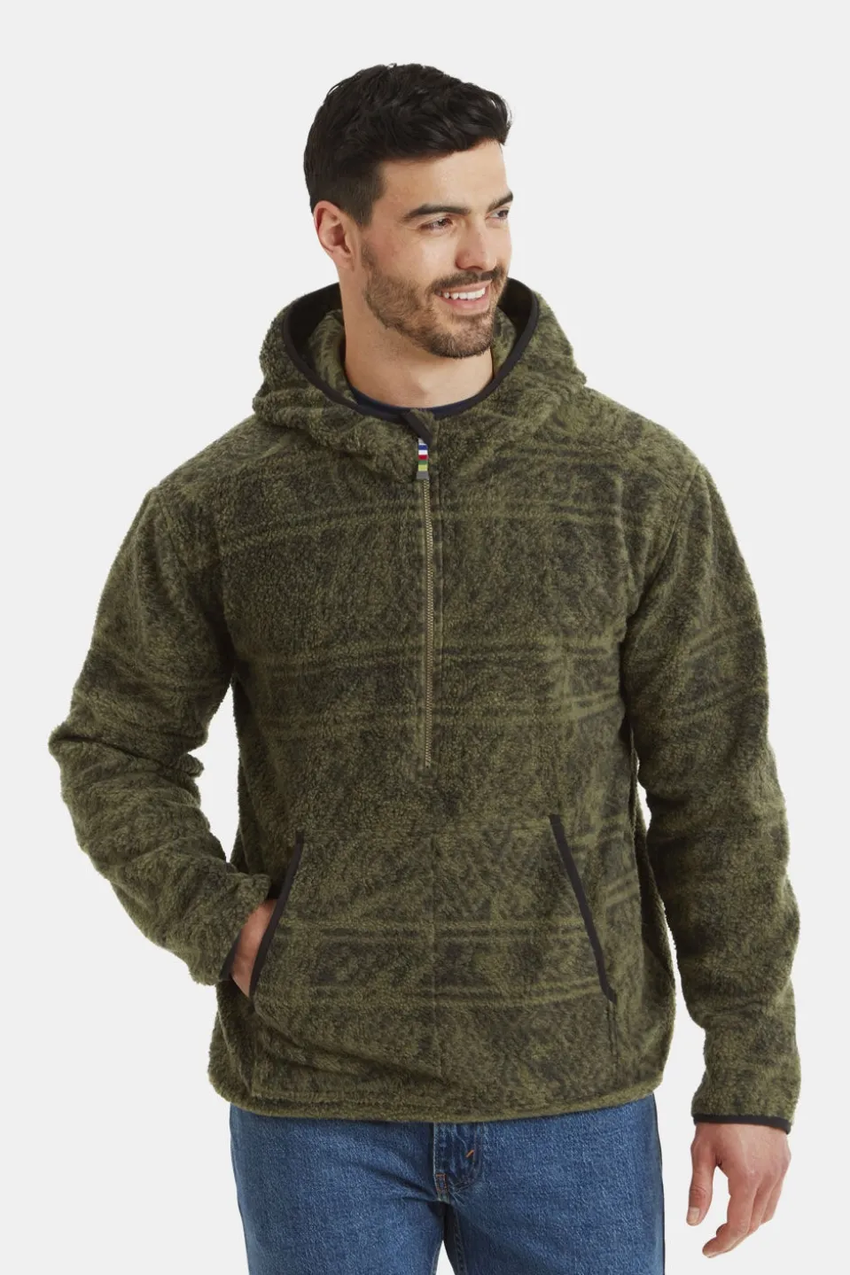 Sherpa Uddesya Eco 1/4 Zip Hoodie Fleecetrui