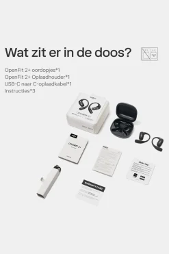 Shokz OpenFit 2 Koptelefoon
